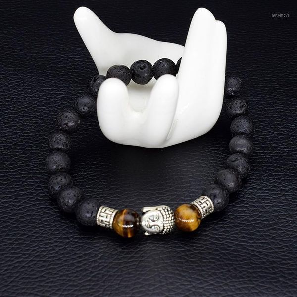 8mm black lava stone beads buddha natural stone bracelets & bangles for women and men jewelry pulsera br168-1691, Golden;silver
8mm black lava stone beads buddha natural stone bracelets & bangles for women and men jewelry pulsera br168-1691, Golden;silver