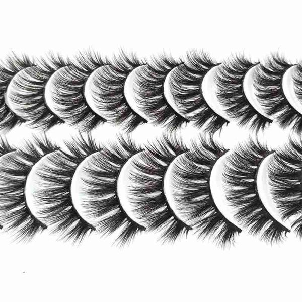 false eyelashes 10pairs 3d faux mink dramatic fake lashes makeup extension natural thick long maquiagem
false eyelashes 10pairs 3d faux mink dramatic fake lashes makeup extension natural thick long maquiagem