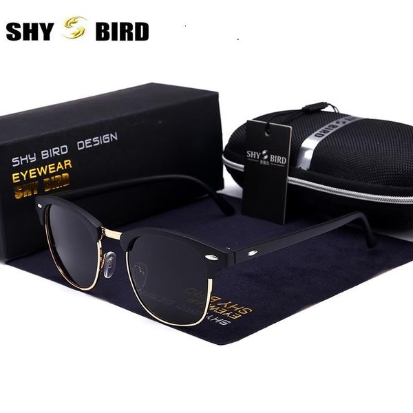 sunglasses shybird retro rivet men women polarized square uv400 black colored sun glasses fashion mirror sunglases gafas de sol, White;black
sunglasses shybird retro rivet men women polarized square uv400 black colored sun glasses fashion mirror sunglases gafas de sol, White;black