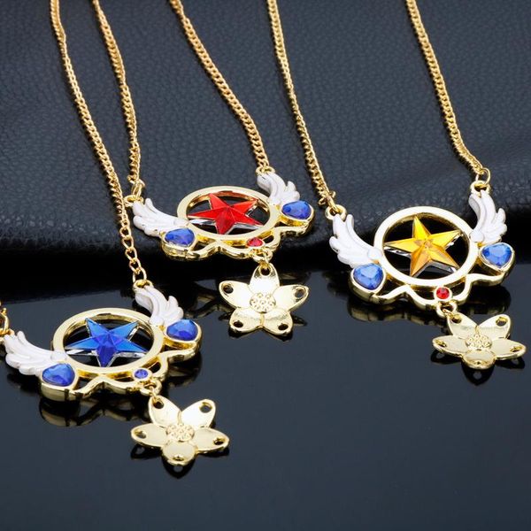 chains mqchun red yellow blue star shape crystal choker for women angel wing pendants necklace anime sailor moon jewelry gifts -30, Silver
chains mqchun red yellow blue star shape crystal choker for women angel wing pendants necklace anime sailor moon jewelry gifts -30, Silver