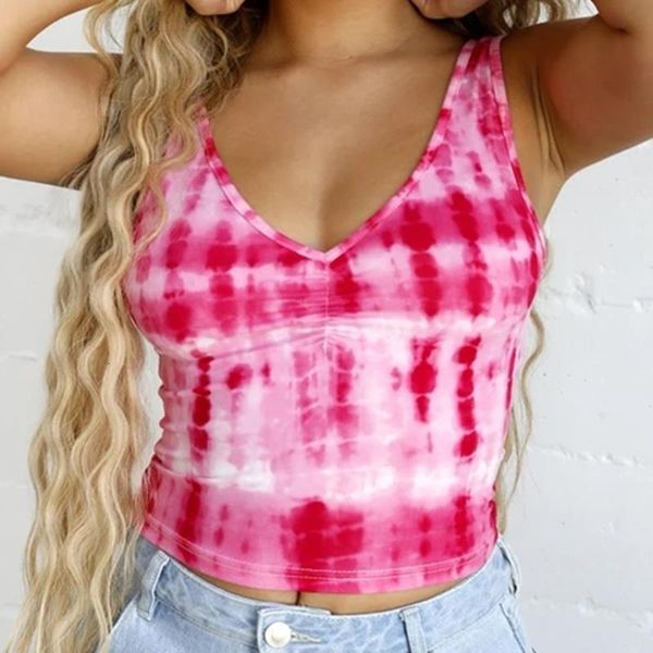 summer women short tanks deep v neck sleeveless backless tie dye printed fashion female tank slim vest, White
summer women short tanks deep v neck sleeveless backless tie dye printed fashion female tank slim vest, White