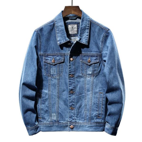 men's jackets 2021 denim jacket plus size 4xl blue men fashion design spring autumn large male oversized jean jacket,6011, Black;brown
men's jackets 2021 denim jacket plus size 4xl blue men fashion design spring autumn large male oversized jean jacket,6011, Black;brown