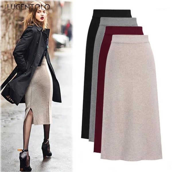 lugentolo women's elegant skirt solid color autumn and winter slim hip large size casual simple female long cozy skirt1, Black
lugentolo women's elegant skirt solid color autumn and winter slim hip large size casual simple female long cozy skirt1, Black