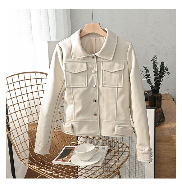 2021 new nova mulheres jaquetas fino feminino curto falso couro das senhoras jaqueta de preto plutnio leahter spti, Black
2021 new nova mulheres jaquetas fino feminino curto falso couro das senhoras jaqueta de preto plutnio leahter spti, Black