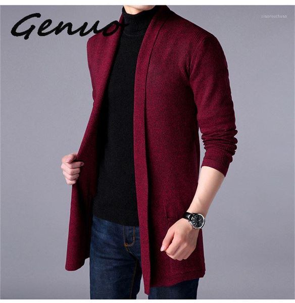 geuno new 2020 men long style cardigan spring and autumn x-long knit sweater jackets solid color sweatercoat1, White;black
geuno new 2020 men long style cardigan spring and autumn x-long knit sweater jackets solid color sweatercoat1, White;black