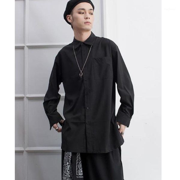 shirt male korean version of the trend handsome long-sleeved casual wild cold shirt design male youth spring and summer thin1, White;black
shirt male korean version of the trend handsome long-sleeved casual wild cold shirt design male youth spring and summer thin1, White;black
