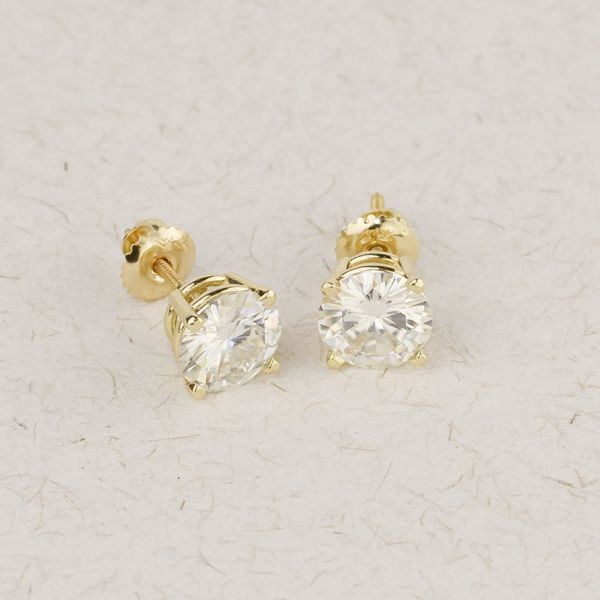 genuine10k yellow gold screw back 1.0carat ctw test positive lab grown moissanite diamond earrings for women q1218, Golden;silver
genuine10k yellow gold screw back 1.0carat ctw test positive lab grown moissanite diamond earrings for women q1218, Golden;silver