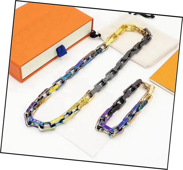 europe america men silver black gold-colour multicoloured metal engraved v initials pattern thick chain necklace bracelet jewelry set m69449
europe america men silver black gold-colour multicoloured metal engraved v initials pattern thick chain necklace bracelet jewelry set m69449