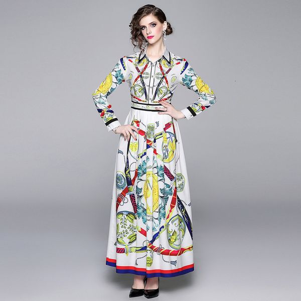 2021 new retro vintage printed autumn maxi es vestidos women full sleeve turn-down collar high waist elegant long yzfr, Black;gray
2021 new retro vintage printed autumn maxi es vestidos women full sleeve turn-down collar high waist elegant long yzfr, Black;gray