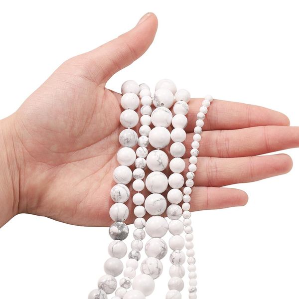 1strand lot 4 6 8 10mm white howlite turquoises round loose spacer natural stone beads for diy bracelet jewelry makings supplies h bbyoqw
1strand lot 4 6 8 10mm white howlite turquoises round loose spacer natural stone beads for diy bracelet jewelry makings supplies h bbyoqw