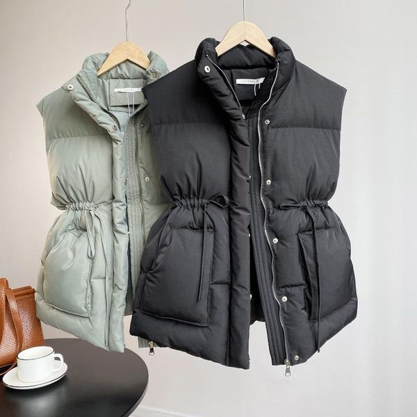women's vests 2021 ins winter fashion women outwear coat thick vest #5102, Black;white
women's vests 2021 ins winter fashion women outwear coat thick vest #5102, Black;white