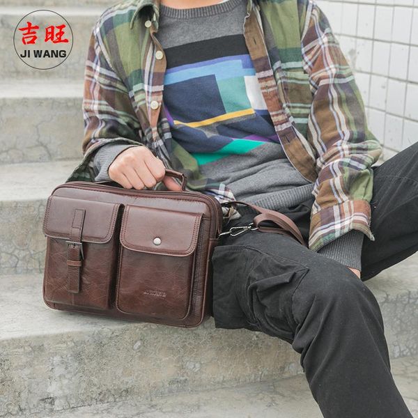 briefcases real leather one shoulder messenger bag multi functional large capacity business travel diagonal
briefcases real leather one shoulder messenger bag multi functional large capacity business travel diagonal
