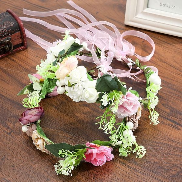 haimeikang bride women flower crown hair band wedding floral headband garland ribbon bow girl flower wreath hair acc jlljna
haimeikang bride women flower crown hair band wedding floral headband garland ribbon bow girl flower wreath hair acc jlljna