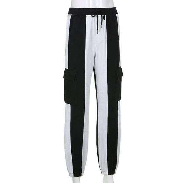 2020 new arrivals woman autumn winter high waist ladies jeans pathcwork black and white high street denim skinny pencilpants y1214, Blue
2020 new arrivals woman autumn winter high waist ladies jeans pathcwork black and white high street denim skinny pencilpants y1214, Blue