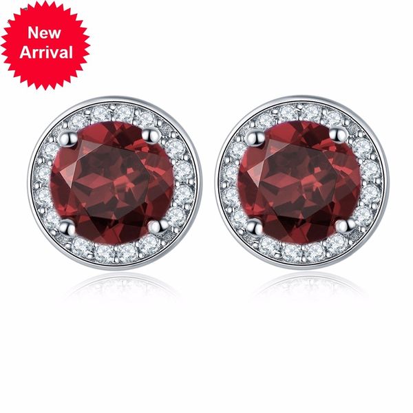 hutang round earrings made with 2.16ct natural gemstone solid grenade 925 silver sterling crystal fine jewelry for female gift, Golden;silver
hutang round earrings made with 2.16ct natural gemstone solid grenade 925 silver sterling crystal fine jewelry for female gift, Golden;silver