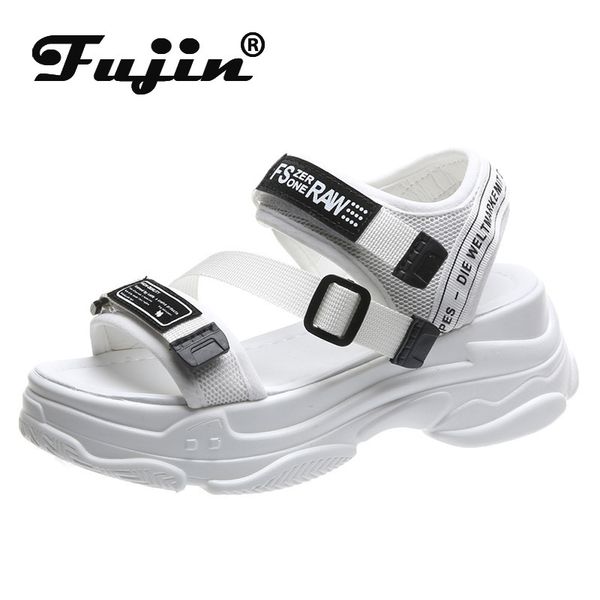 fujin women sandals fashion summer breathable thick bottom women's beach slides mesh causal back strap women platform sandals q1204, Black
fujin women sandals fashion summer breathable thick bottom women's beach slides mesh causal back strap women platform sandals q1204, Black