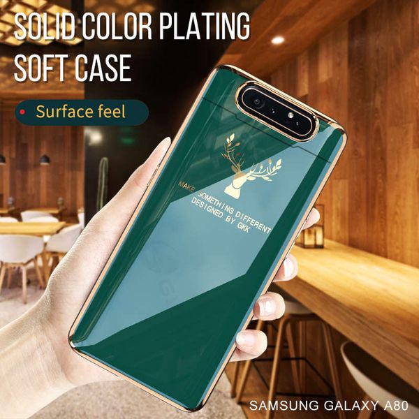 coque lift mobile phone case for samsung a80 soft tpu ultra-thin smooth gkk anti-knock protective shell shockproof back cover
coque lift mobile phone case for samsung a80 soft tpu ultra-thin smooth gkk anti-knock protective shell shockproof back cover