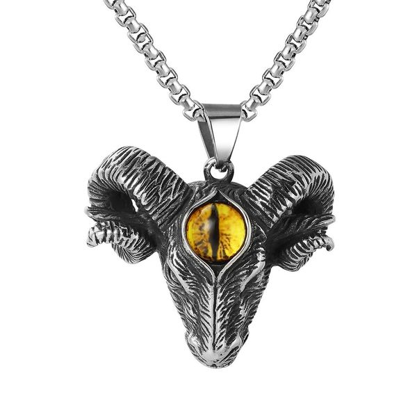 loredana fashion exquisite hell series jewelry for men.retro style semi - gem with horn skull stainless steel necklace q1209, Bronze;silver
loredana fashion exquisite hell series jewelry for men.retro style semi - gem with horn skull stainless steel necklace q1209, Bronze;silver