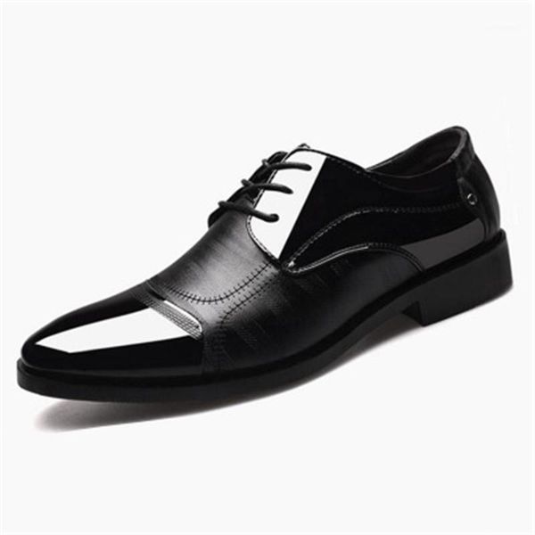 large size 38-48 men dress shoes leather fashion lace up men's shoes spring black brown pointed toe wedding formal men1
large size 38-48 men dress shoes leather fashion lace up men's shoes spring black brown pointed toe wedding formal men1