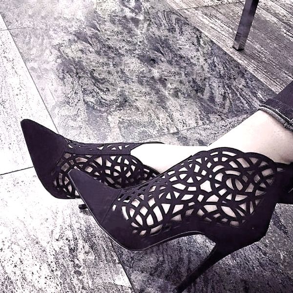 gladiator roman sandals boots summer studded cut out caged ankle boots stiletto high heel women shoes bootie. lx-112, Black
gladiator roman sandals boots summer studded cut out caged ankle boots stiletto high heel women shoes bootie. lx-112, Black