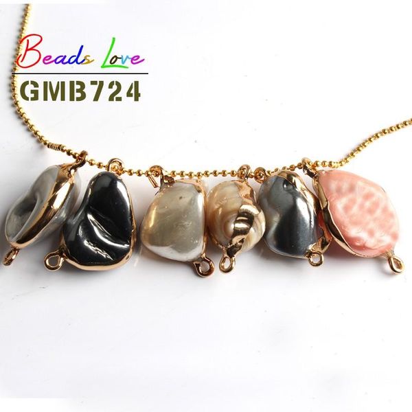 natural shaped irregular gold rim shell charms pendant for jewelry making diy bracelet necklace accessories 6 color pick 1 pcs wmtpsk
natural shaped irregular gold rim shell charms pendant for jewelry making diy bracelet necklace accessories 6 color pick 1 pcs wmtpsk