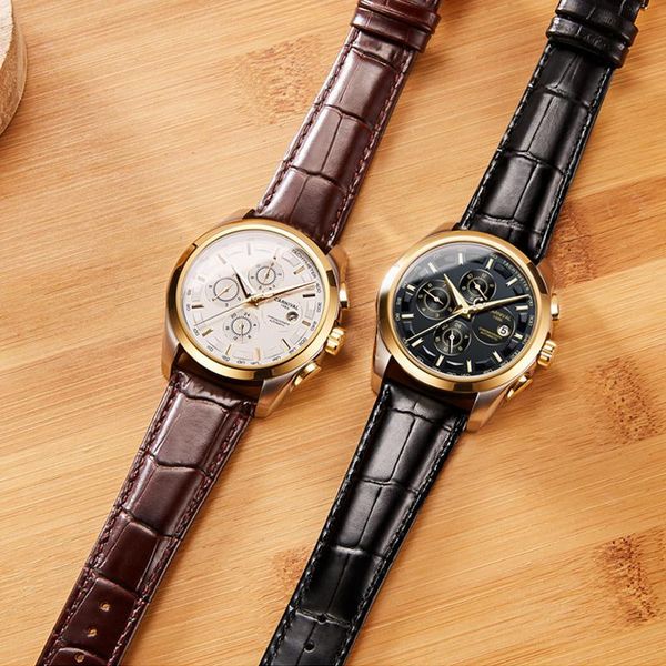 wristwatches switzerland men waterproof automatic mechanical sport watches men's clock male wrist watch relogio, Slivery;brown
wristwatches switzerland men waterproof automatic mechanical sport watches men's clock male wrist watch relogio, Slivery;brown