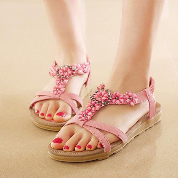 sandals women beach shoes flower design sweet fashion ladies flat casual shopping plus size brand, Black
sandals women beach shoes flower design sweet fashion ladies flat casual shopping plus size brand, Black