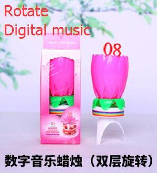 2pcs new rotating lotus candle flower music candle happy birthday candles light for cake decoration wedding party supplies bbymmx
2pcs new rotating lotus candle flower music candle happy birthday candles light for cake decoration wedding party supplies bbymmx