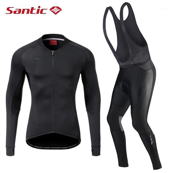 racing sets santic cycling jersey spring autumn men gel breathable pad bike bib pants set mtb road bicycle jackets suit ciclismo1, Black;blue
racing sets santic cycling jersey spring autumn men gel breathable pad bike bib pants set mtb road bicycle jackets suit ciclismo1, Black;blue