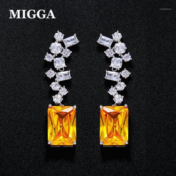 migga luxury geometric cubic zirconia dangle earrings for women party cz zircon stone jewelry1, Silver
migga luxury geometric cubic zirconia dangle earrings for women party cz zircon stone jewelry1, Silver