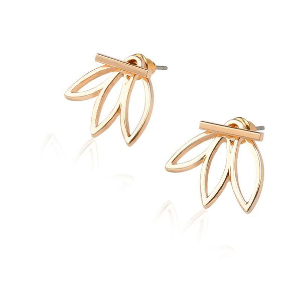 stud 2021 sample 4 colors lotus leaf bar earrings for women, Golden;silver
stud 2021 sample 4 colors lotus leaf bar earrings for women, Golden;silver