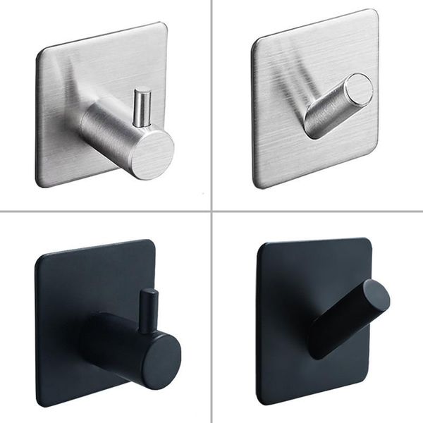 black towel hooks 1pc stainless steel strong suction bathroom kitchen decorative rack key holder hat bag clothes shovel hanger
black towel hooks 1pc stainless steel strong suction bathroom kitchen decorative rack key holder hat bag clothes shovel hanger