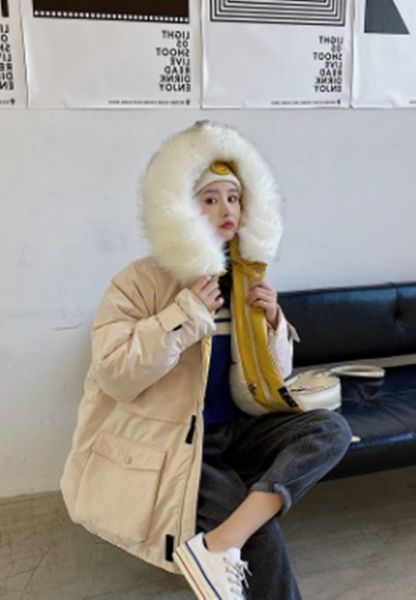 large real raccoon fur collar 2019 women winter jacket white duck down jacket hooded female thick warm coat plus size down parka, Black
large real raccoon fur collar 2019 women winter jacket white duck down jacket hooded female thick warm coat plus size down parka, Black