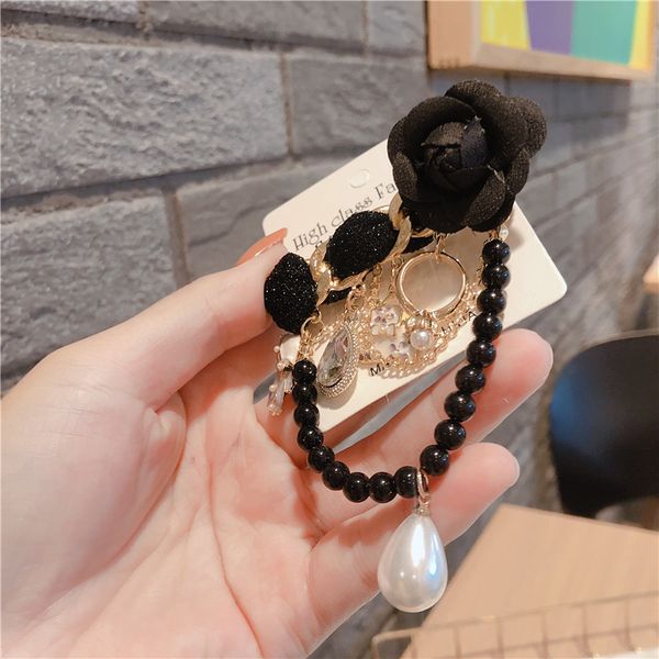 flower tassel brooch pins with chain drop for women vintage accessories 201009, Gray
flower tassel brooch pins with chain drop for women vintage accessories 201009, Gray