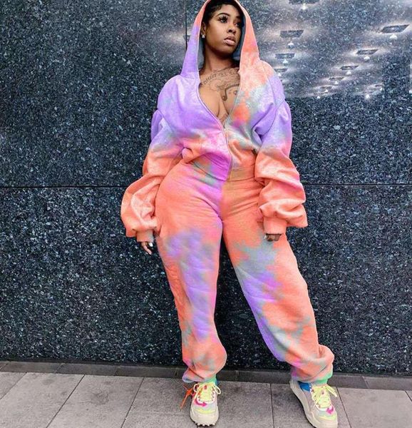 women's tracksuits women tracksuit 2 piece sets wholesale casual loose tie dye zipper hoodies pants tk-6137, Gray
women's tracksuits women tracksuit 2 piece sets wholesale casual loose tie dye zipper hoodies pants tk-6137, Gray