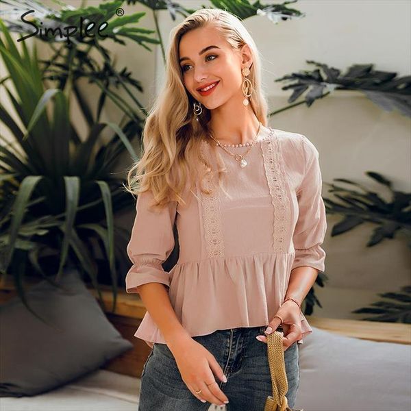 simplee ruffled кружево вышивка женщины блузки рубашка элегантных упругая втулка женщина баски верхних летних случайные женщин блузки рубашк, White
simplee ruffled кружево вышивка женщины блузки рубашка элегантных упругая втулка женщина баски верхних летних случайные женщин блузки рубашк, White