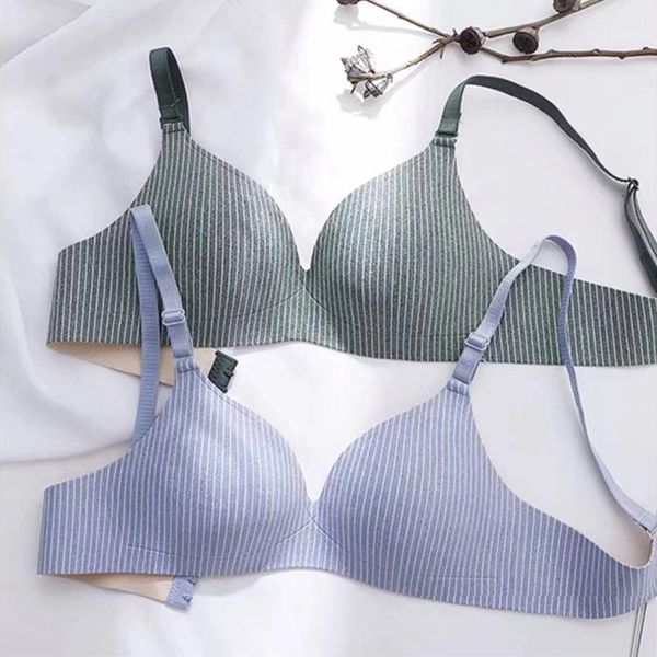 seamless bra for women striped lingerie push up bralette wireless small chest brassiere female adjusting underwear new #f1, Red;black
seamless bra for women striped lingerie push up bralette wireless small chest brassiere female adjusting underwear new #f1, Red;black