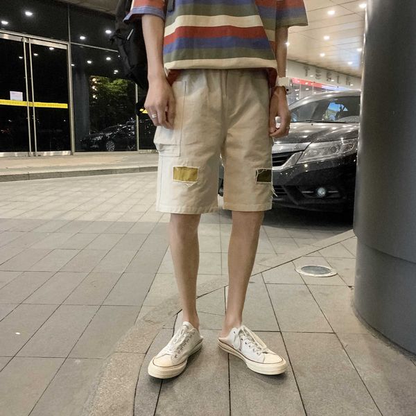 2020 new summer men's shorts thin loose pants fashion casual capris, White;black
2020 new summer men's shorts thin loose pants fashion casual capris, White;black