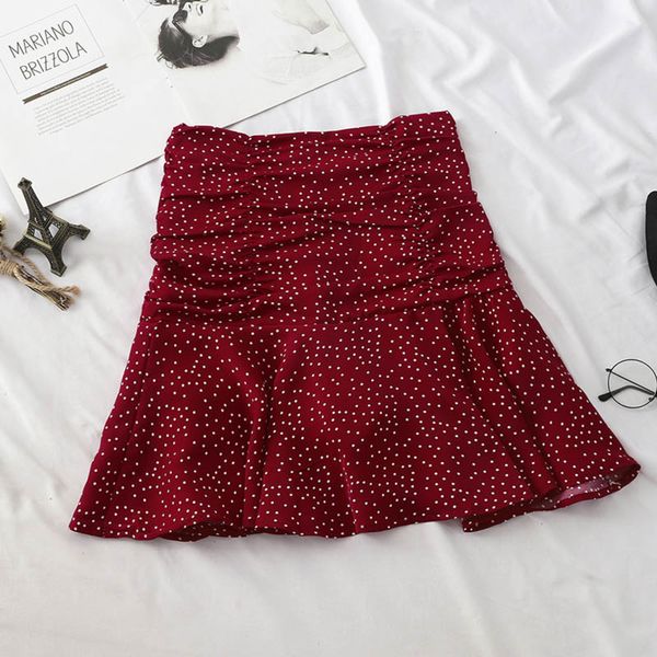 heliar skirts womem polka dot flounce hem elastic waist high waist a line casual skirt pleated mini skirt for women 2020 summer q1209, Black
heliar skirts womem polka dot flounce hem elastic waist high waist a line casual skirt pleated mini skirt for women 2020 summer q1209, Black