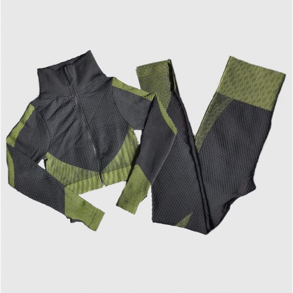 women seamless yoga sets 2pcs/3pcs women's zipper tracksuit long sleeve +sport bra+leggings sports suits fitness suits s-xl size c0122, Gray
women seamless yoga sets 2pcs/3pcs women's zipper tracksuit long sleeve +sport bra+leggings sports suits fitness suits s-xl size c0122, Gray