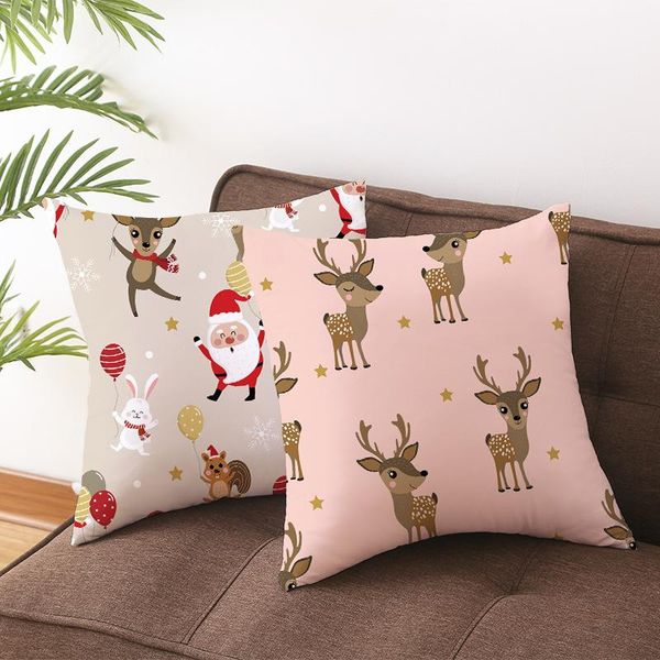 2020 new fashion cushion cover merry christmas decoration pillowcases santa claus polyester throw cover for home decor pillow case
2020 new fashion cushion cover merry christmas decoration pillowcases santa claus polyester throw cover for home decor pillow case