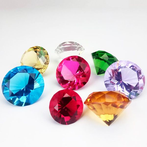 decorative objects & figurines 40mm mixed color crystal diamond 1pc sun catchers glass paperweight home decor ornaments
decorative objects & figurines 40mm mixed color crystal diamond 1pc sun catchers glass paperweight home decor ornaments