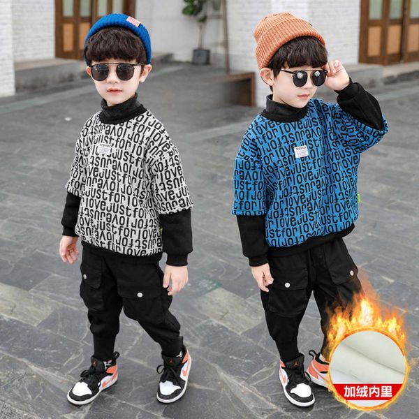 boys' all over lettered plush high collar sweater autumn and 2020 new children's korean winter et yj48, Black
boys' all over lettered plush high collar sweater autumn and 2020 new children's korean winter et yj48, Black