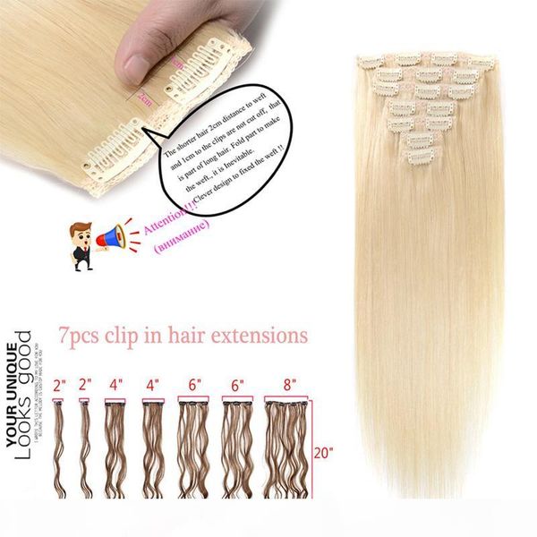 grade 7a --70g 100g 120g 140g 160g full head silky straight remy clip in human hair extension black brown blonde optional 14" - 26"
grade 7a --70g 100g 120g 140g 160g full head silky straight remy clip in human hair extension black brown blonde optional 14" - 26"