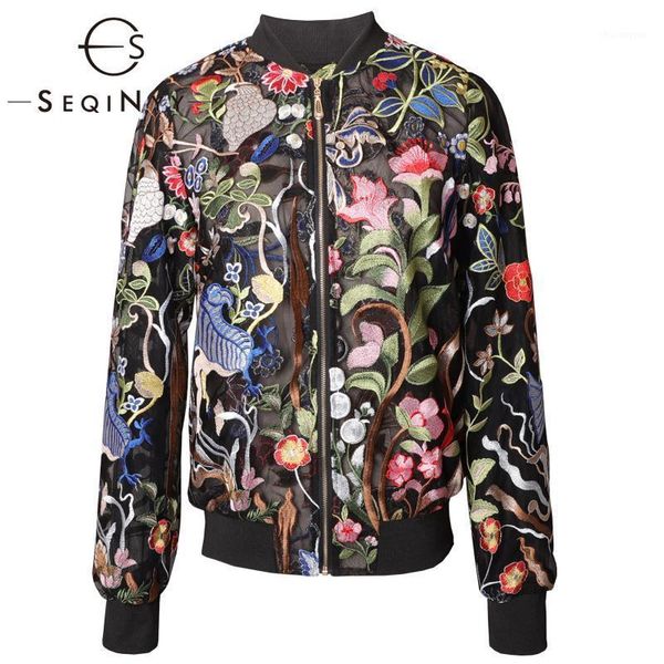 seqinyy short jacket 2020 summer spring new fashion design colorful flowers embroidery black, Black;brown
seqinyy short jacket 2020 summer spring new fashion design colorful flowers embroidery black, Black;brown