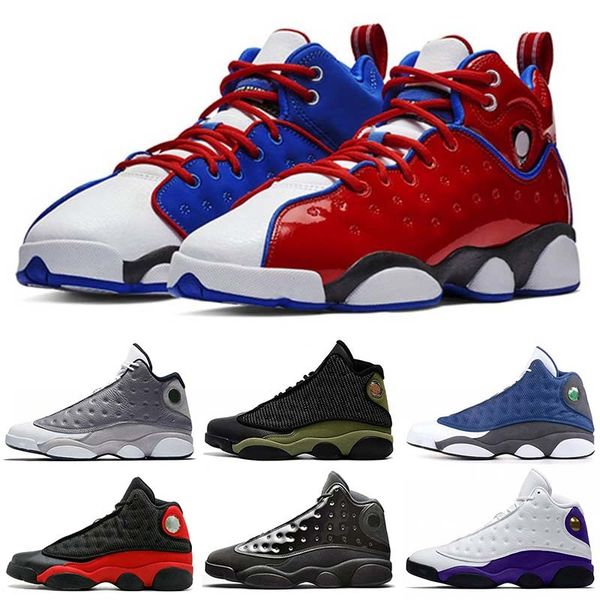 jumpman team 2 ii mens basketball shoes 13s court purple cap and gown atmosphere grey flint olive green dmp hyper royal sports sneakers, White;red
jumpman team 2 ii mens basketball shoes 13s court purple cap and gown atmosphere grey flint olive green dmp hyper royal sports sneakers, White;red