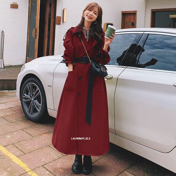khaki women's windbreaker long coat 2020 new spring autumn fashion lapel red windbreaker leisure blue windbreaker jacket women t200828, Tan;black
khaki women's windbreaker long coat 2020 new spring autumn fashion lapel red windbreaker leisure blue windbreaker jacket women t200828, Tan;black
