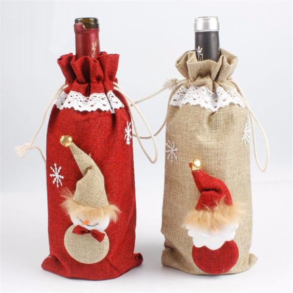 linen/red wine bottle cover christmas santa snowman table party decor xmas ornament gift 2020 newest
linen/red wine bottle cover christmas santa snowman table party decor xmas ornament gift 2020 newest