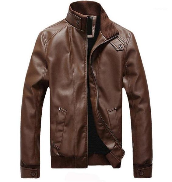 european and american men's pu leather jacket coats fashionable handsome high collar zipper jackets coat street fashion punk 3xl1, Black
european and american men's pu leather jacket coats fashionable handsome high collar zipper jackets coat street fashion punk 3xl1, Black