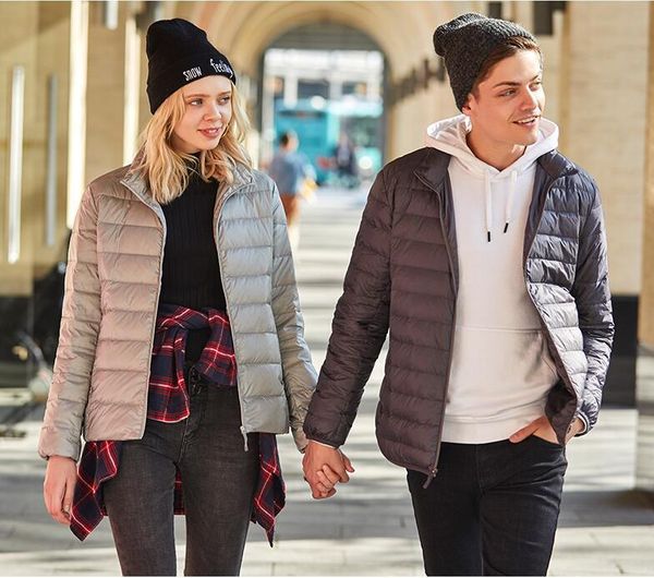 men lightweight white women jacket short light winter coat male and femal goose down jackets q1209, Black
men lightweight white women jacket short light winter coat male and femal goose down jackets q1209, Black